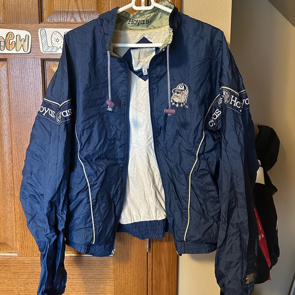 Georgetown Hoyas vintage jacket MEDIUM